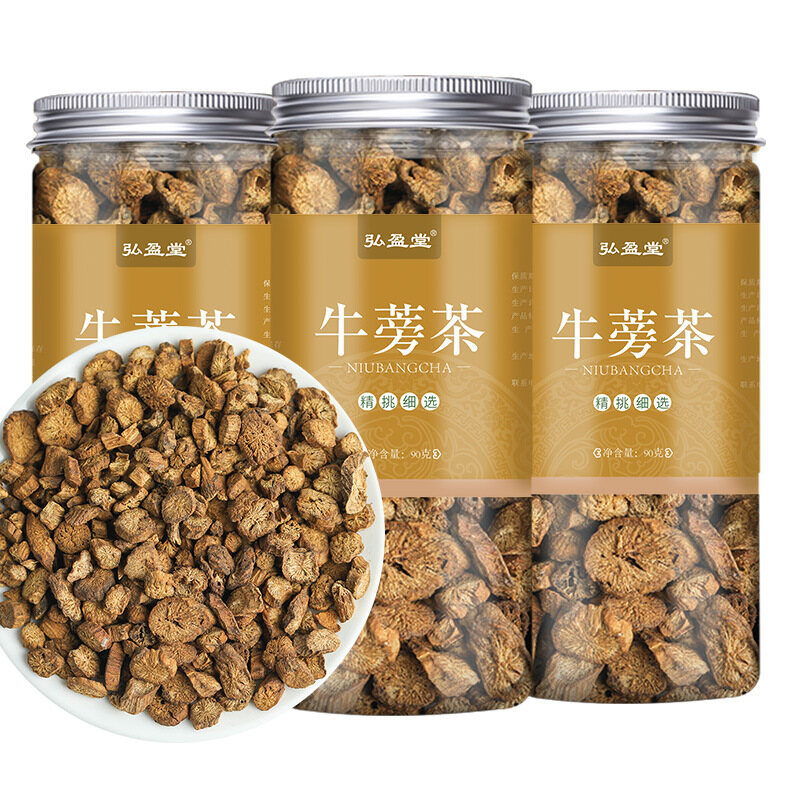 Trà ngưu bàng canned-90g rễ cây ngưu bàng ít vận động
