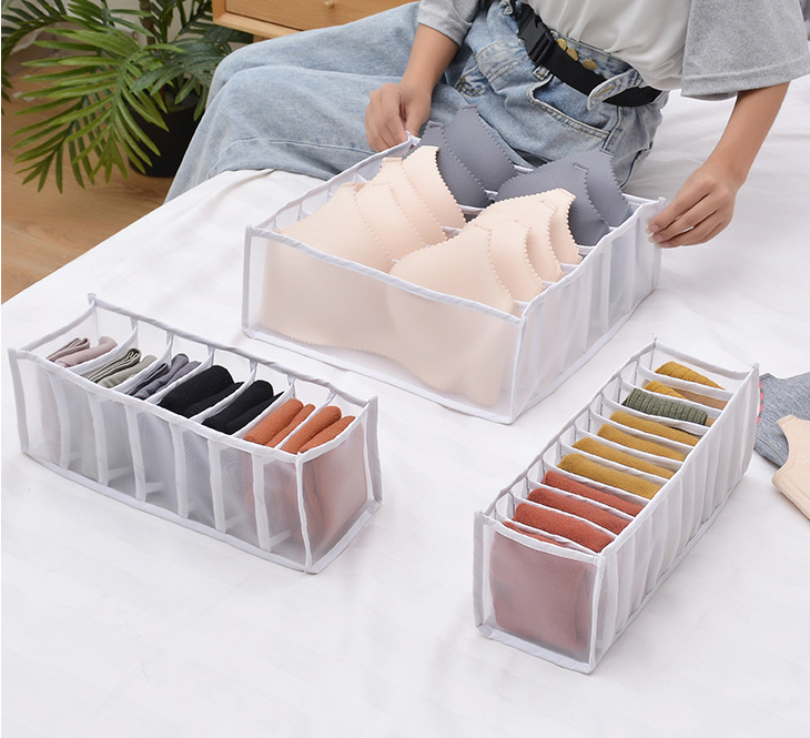 Vớ đồ lót hộp đựng quần lót tủ đựng đồ ngăn kéo đựng đồ phòng tủ tiết kiệm không gian