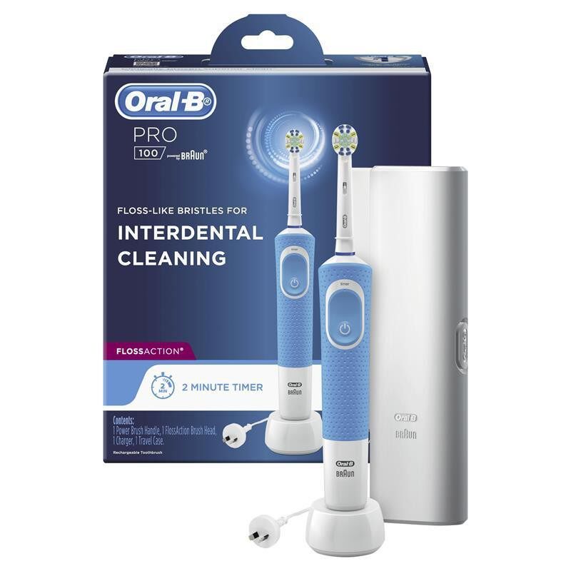 Bàn chải điện Bàn chải điện Pro 100 - Oral B Power Toothbrush Pro 100 Floss Action , Oral B