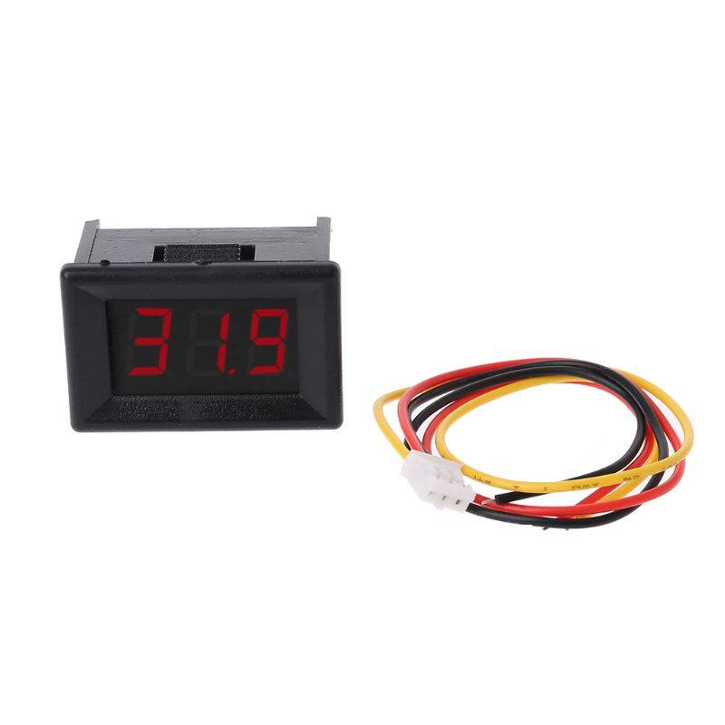Vôn kế 3 vôn kế dc 0-100v 0.36 \ "đồng hồ đo điện áp bảng led cho ô tô xe máy
