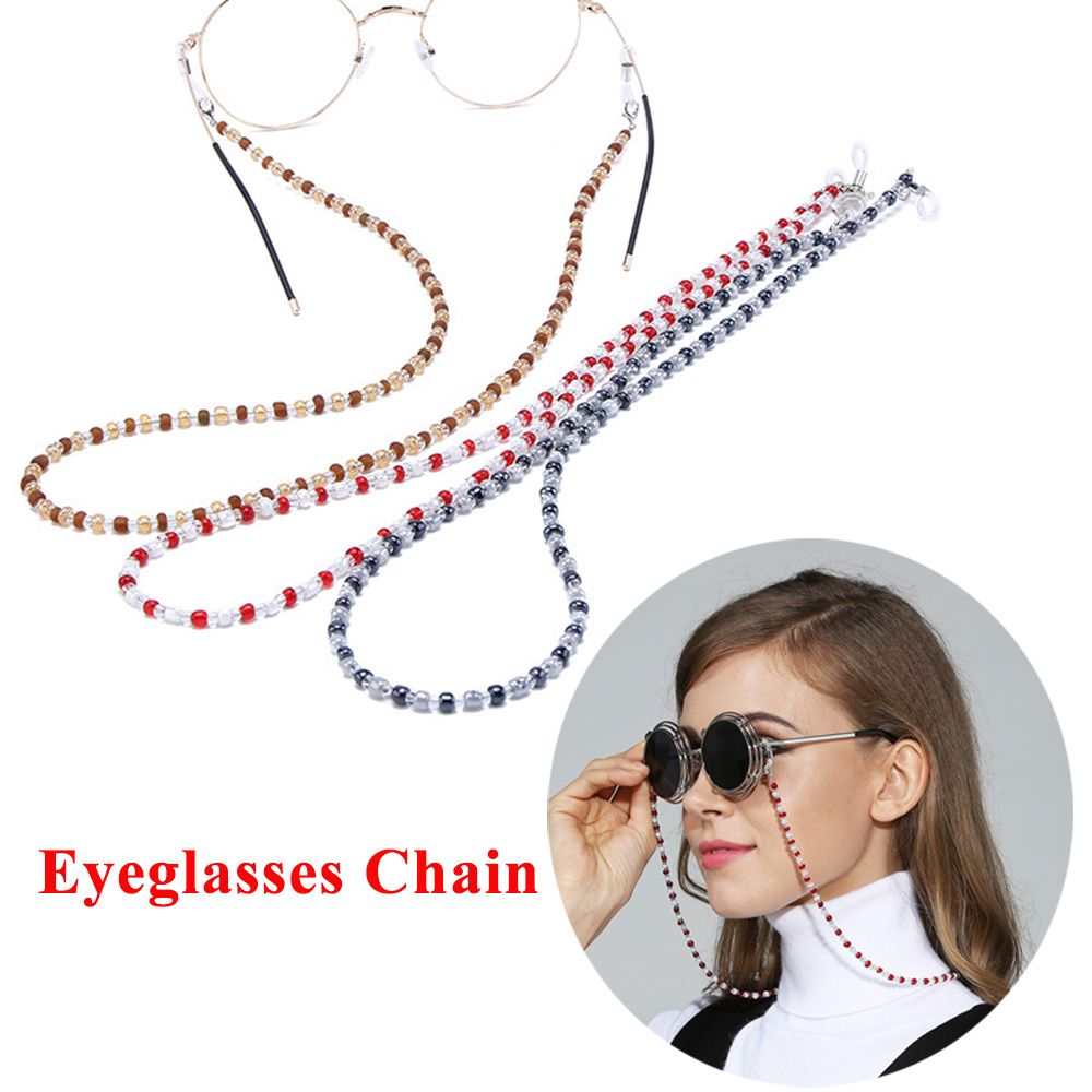 FARRELL Phụ nữ Chống trượt Dây đeo cổ Chuỗi Dây đeo mắt Chuỗi đeo mắt kính Giá đỡ kính Dây đeo kính đọc sách