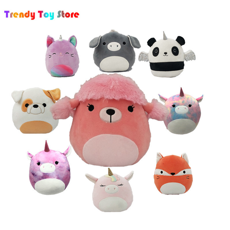 Đồ Chơi Squishmallows 20Cm/30Cm Đồ Chơi Squishmallows Lớn Dễ Thương Đồ Chơi Chó Bò Ếch Cáo Yoda Khoai Tây Chiên Burger Gối Búp Bê Quà Tặng Đồ Chơi Trẻ Em Bé Gái