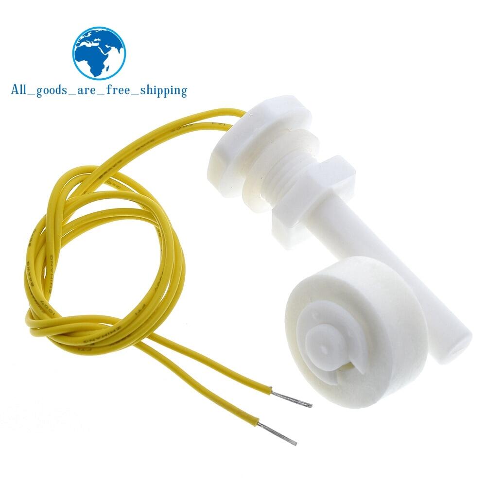 Tzt công tắc phao mini chứa cảm biến mực nước lỏng dc 220v công tắc phao góc phải cho cảm biến công tắc bể cá