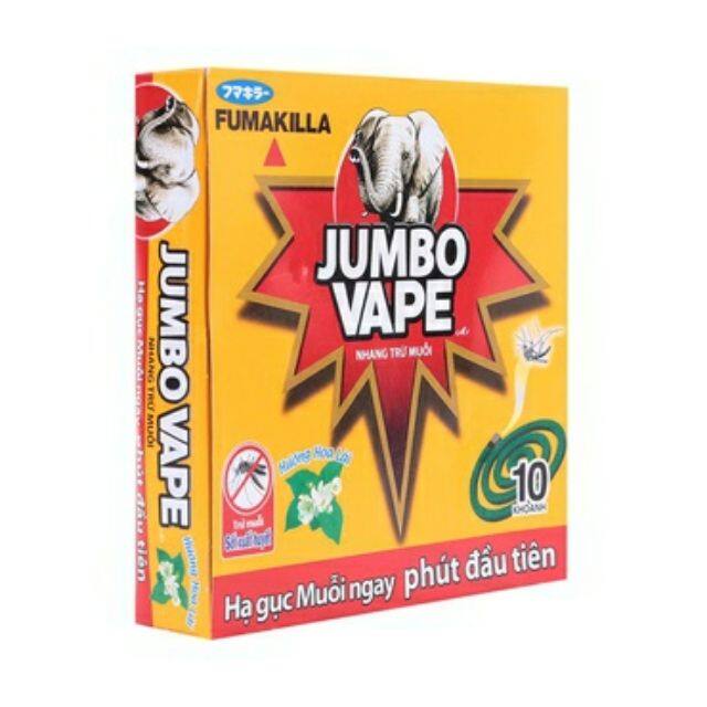 10 hộp hương muỗi Jumbo Vape