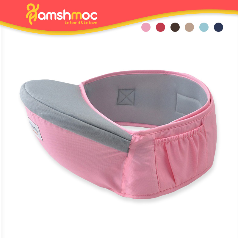 HamshMoc Ergonomic Baby Carrier Waist Stool Kids Sling Hold Front Facing Kangaroo Infant Hip Seat for Baby Outdoor Travel 0-36 Months ราคา 463 บาท*ส่งฟรี
