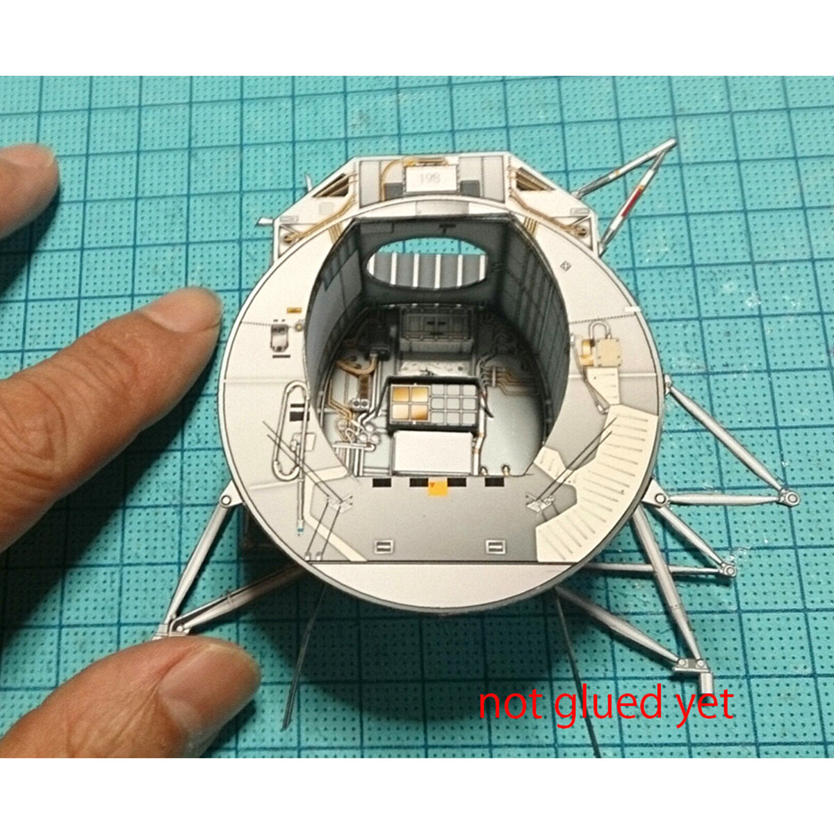 Generic 3d Paper Model N Kit For Apollo 13 Lunar Module Paper Craft Jumia Nigeria