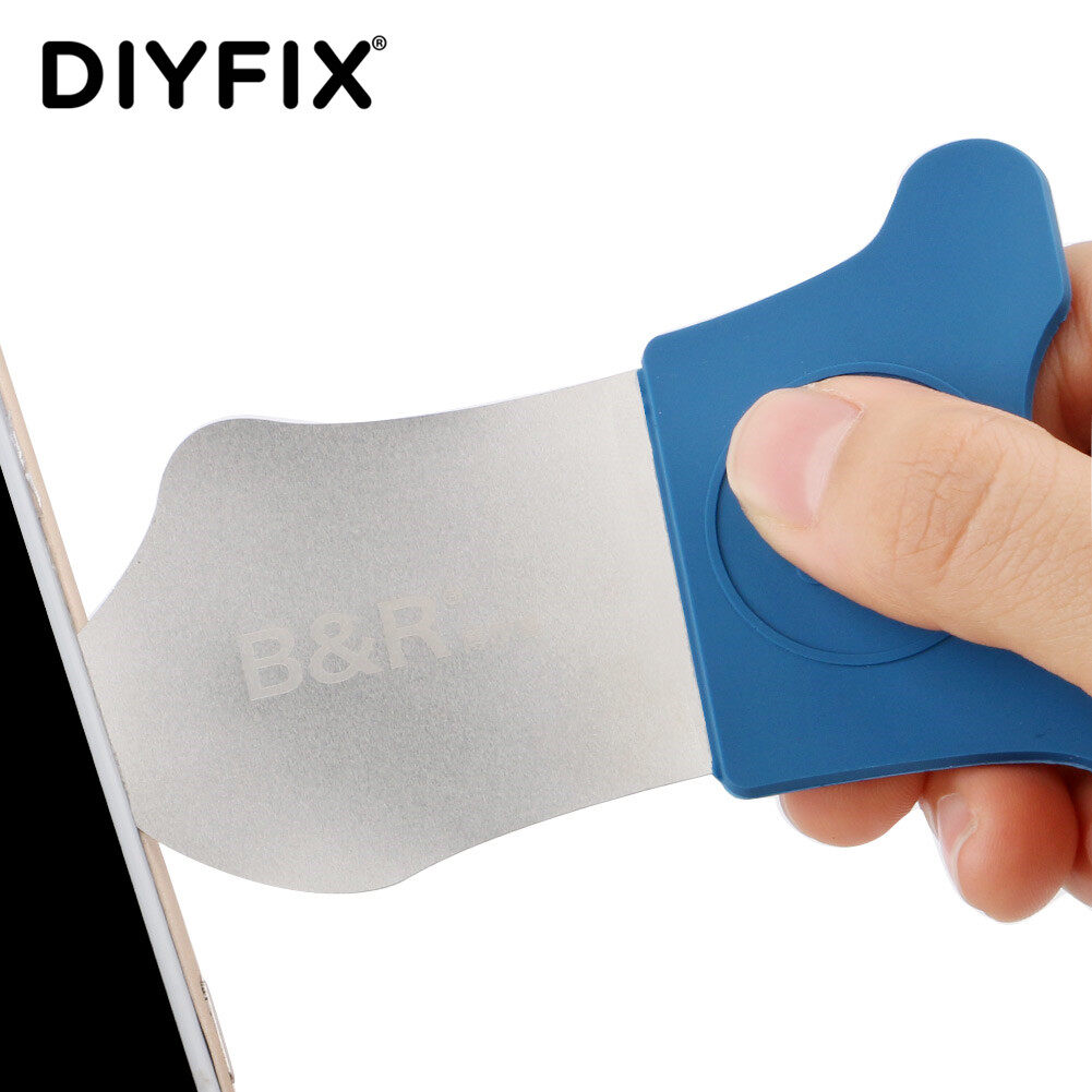 Diyfix dụng cụ tháo lắp màn hình lcd dụng cụ tháo lắp chống trượt bằng thép không gỉ dụng cụ tháo lắp mỏng cho điện thoại di động dụng cụ sửa chữa máy tính pc