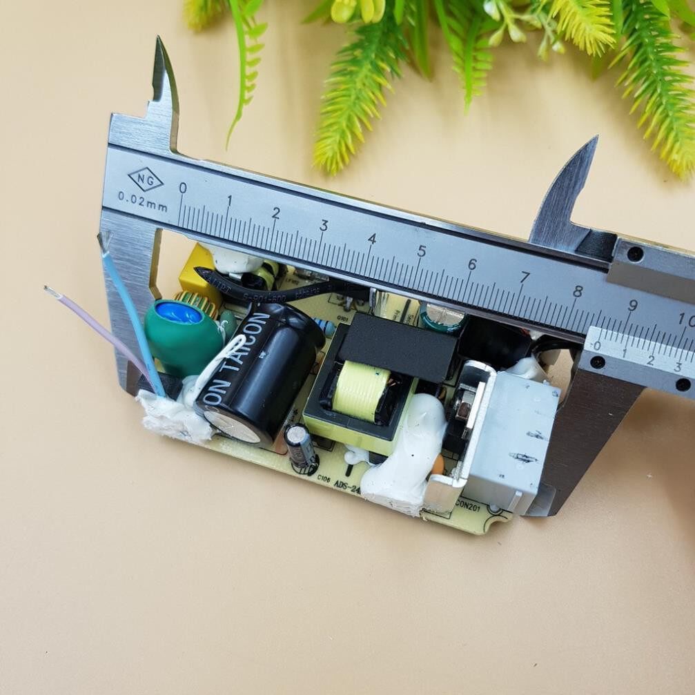 Nguồn không vỏ 12v3a kèm dây dc