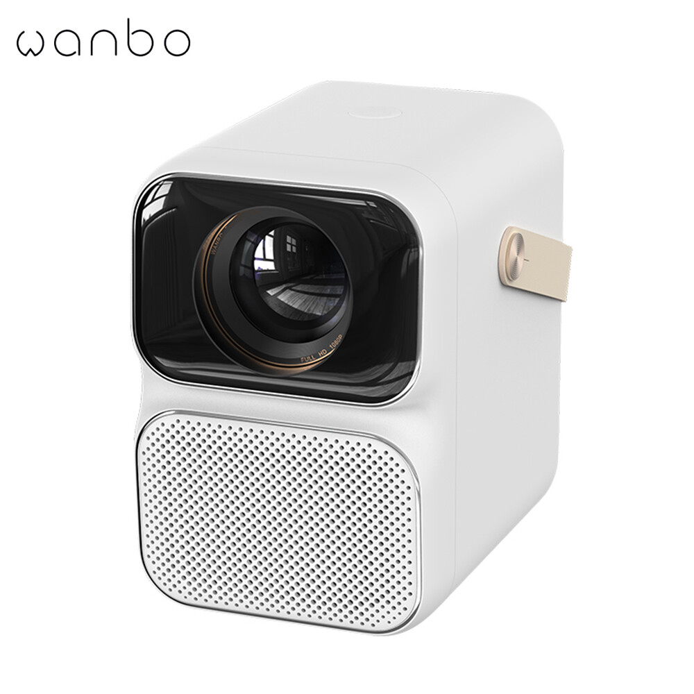 New Global Version Wanbo T6 MAX Smart Projector LCD Mini Projector 1080P portable projector, Support Android 9.0, 550 ANSI,2+16G, Auto Focus 5G WiFi BT Projector, Compatible with TV Stick HDMI USB AV for Home Cinema&Outdoor Movies ราคา 15,032 บาท*ส่งฟรี