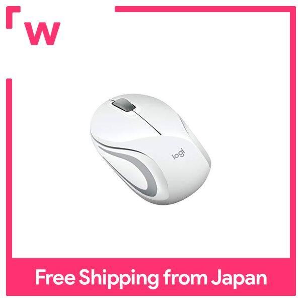 Logitech m187rwh chuột không dây chuột không dây chuột mini siêu nhỏ m187r nhỏ không dây màu trắng