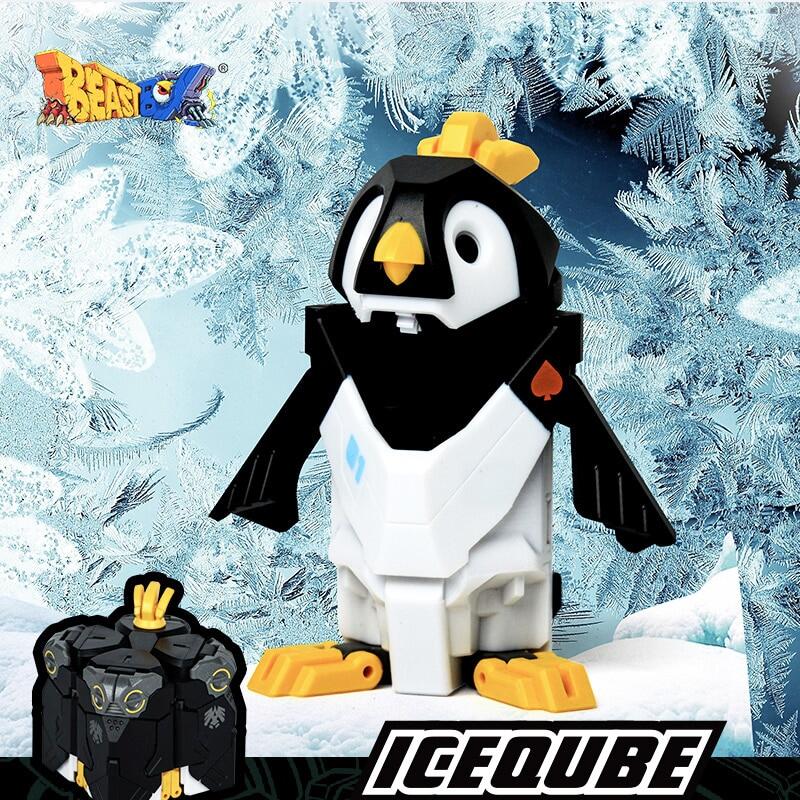 52 đồ chơi beastbox beast box series 4 bb-08 chim cánh cụt ieqube khối lập phương biến hình mô hình lắp ráp mecha