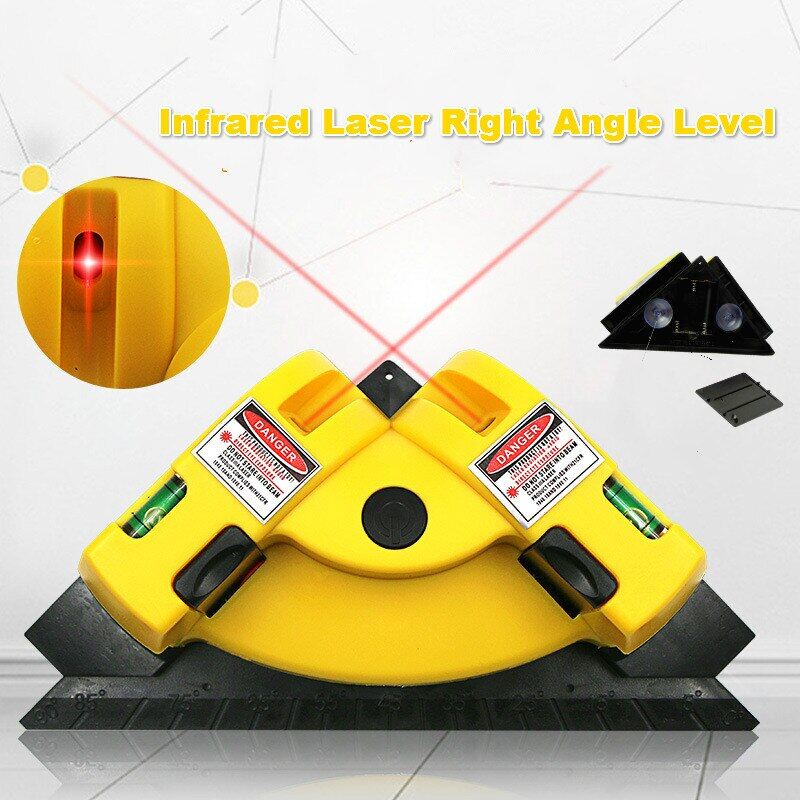 90 độ hồng ngoại cấp chiếu tia la-de Máy mức vuông góc phải công cụ đo lường cho đồ trang trí nhà