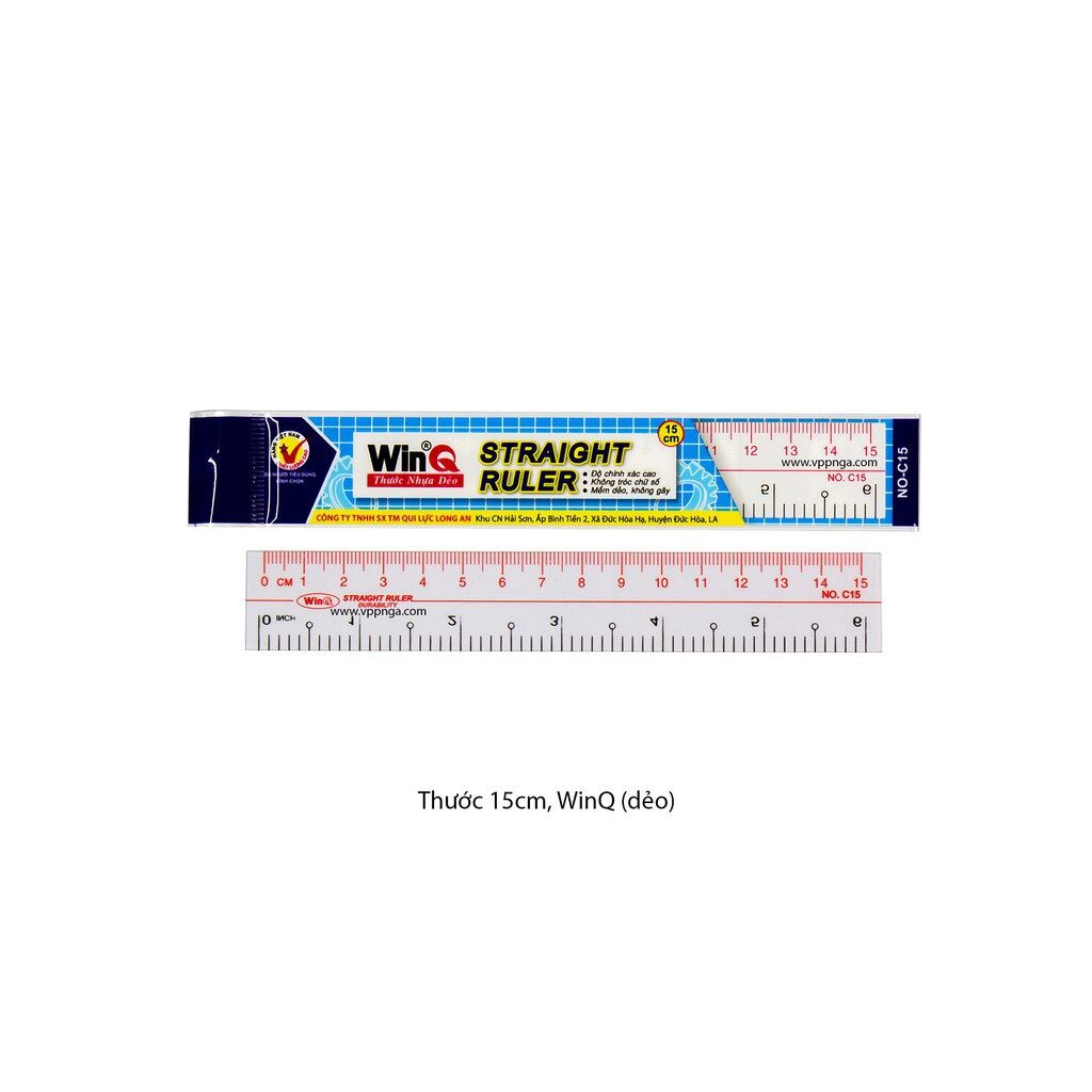 - thước 15cm, winq -
