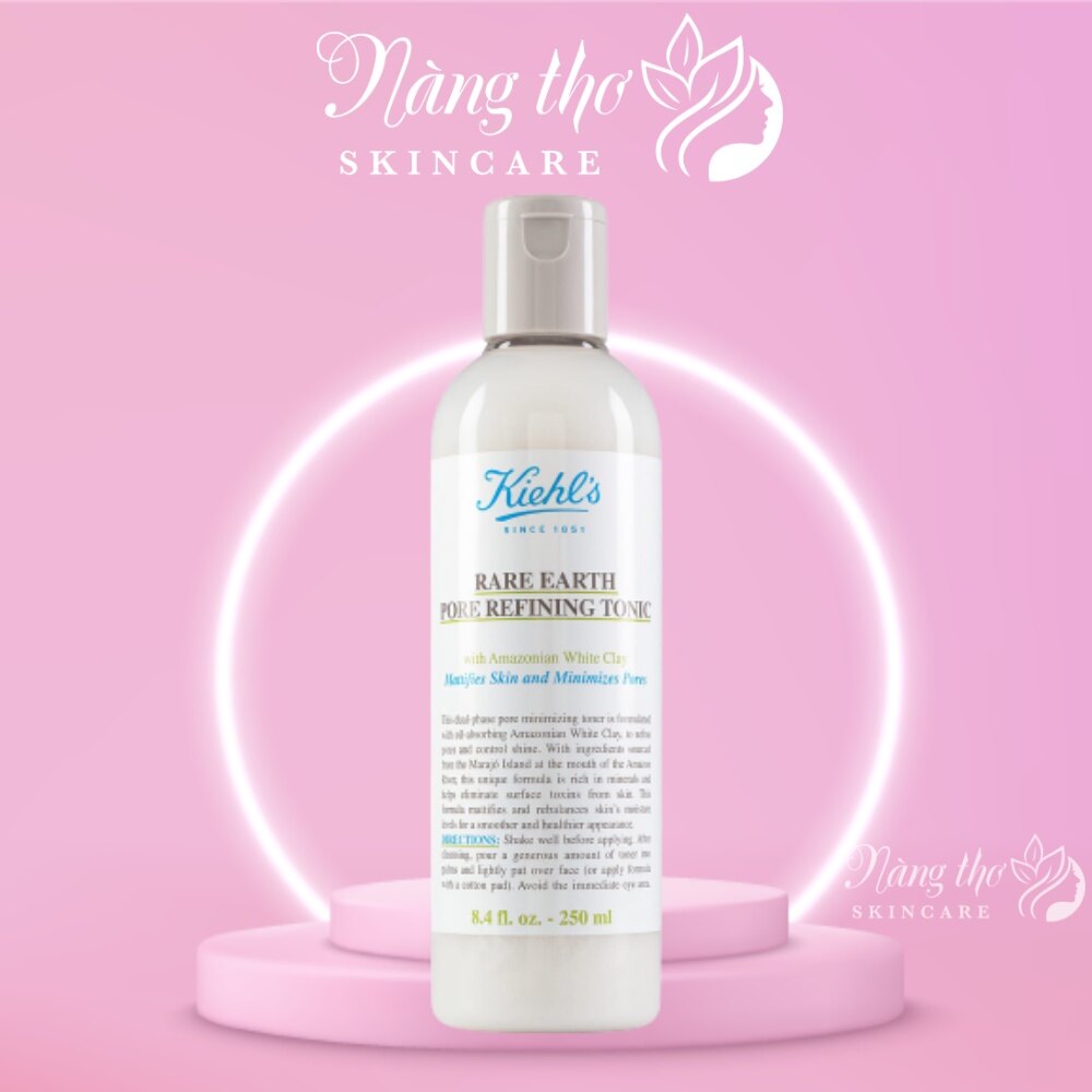 Toner đất sét kiehl's rare earth pore refining 250ml