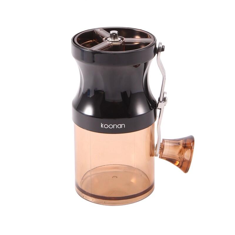 Koonan Hand-Cranked Coffee Machine Burr Grinder Coffee Grinder Thickness Adjustable Grinders Portable Hand Coffee Grinder