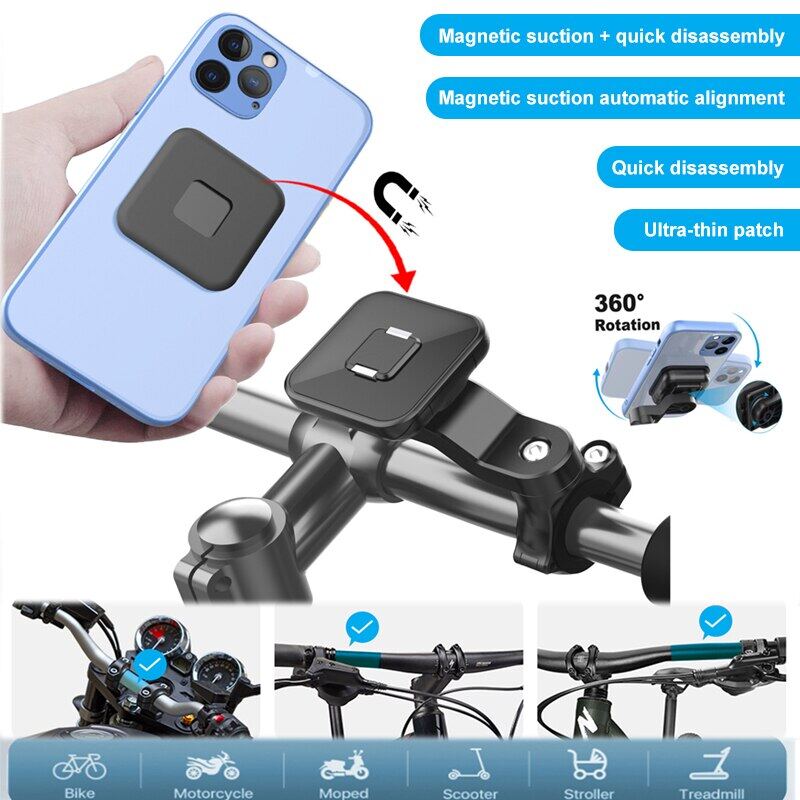 Xe đạp thông dụng Giá để điện thoại cho xe máy xe đạp người giữ điện thoại