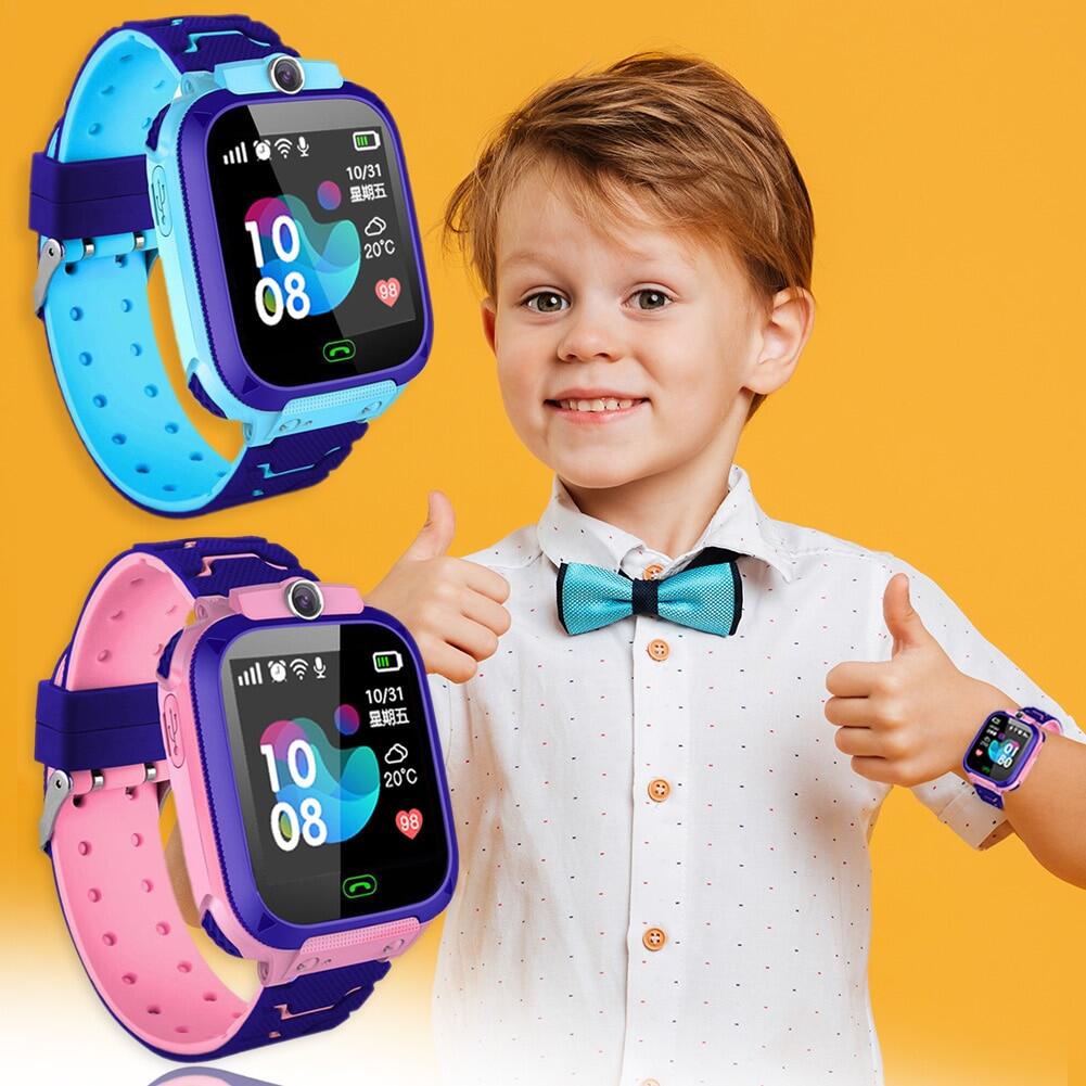 Kids Smart Watch Touch Screen Two Way Hands Free Intercom SOS Emergency