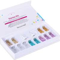 Booster Ampoule Starter Kit Stem Cell Serum Glow Brightening EGF Peptide Gold Serum Salmon DNA Skin Care Treatment