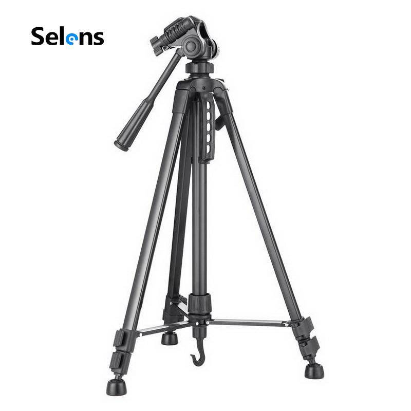 New 140cm 55inch Professional Tripod stand for Camera Camcorder WF-3520 Black tripod tripe extensor para foto