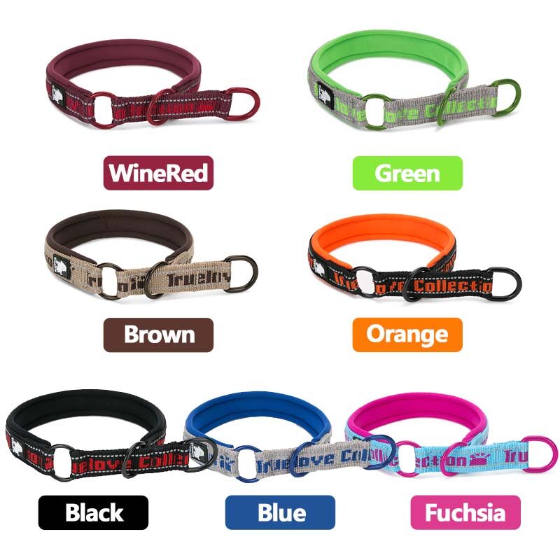 TRUELOVE Training Dog Slip Collar Easy Control Pet Choke Collar with