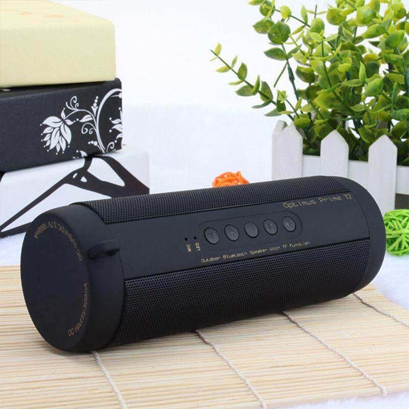 Professional IPX7 Waterproof Outdoor HIFI Column Speaker Wireless Bluetooth  Speaker Subwoofer Sound Box with Flashlight Support FM Radio TF Mp3 Player  