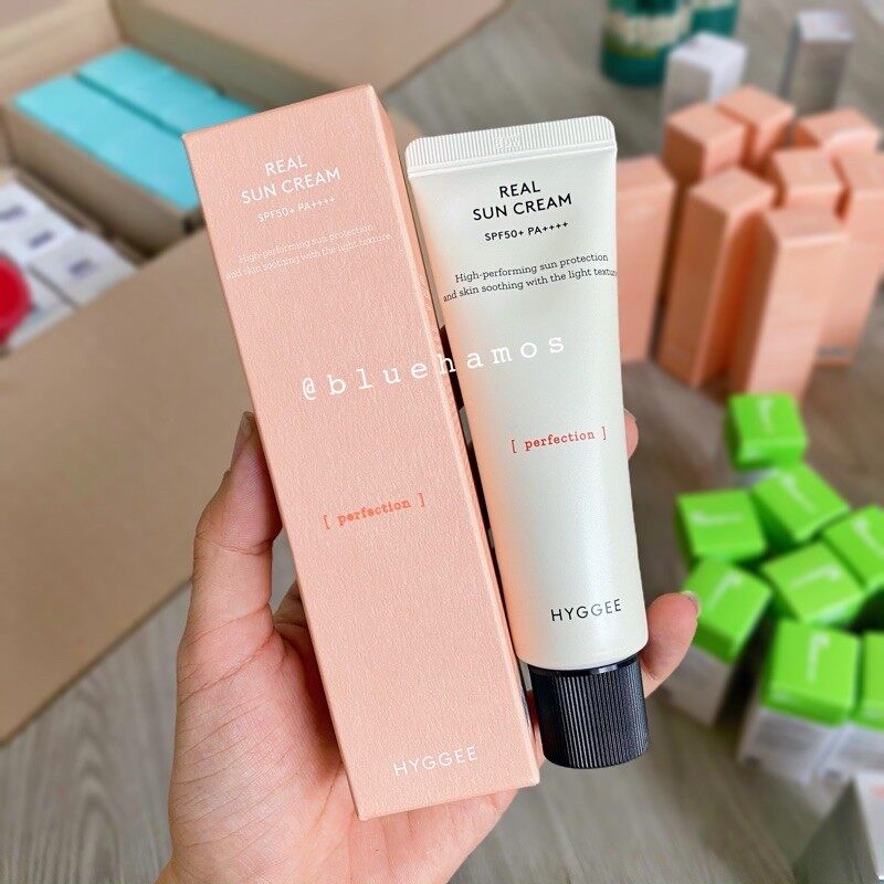 [HCM](Mẫu mới 2021) Kem chống nắng Hyggee Real Sun Cream