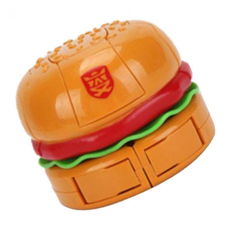 Yêu bé hình bánh hamburger mô hình Robot hành động Đồ chơi biến hình cho trẻ em Quà tặng bé trai