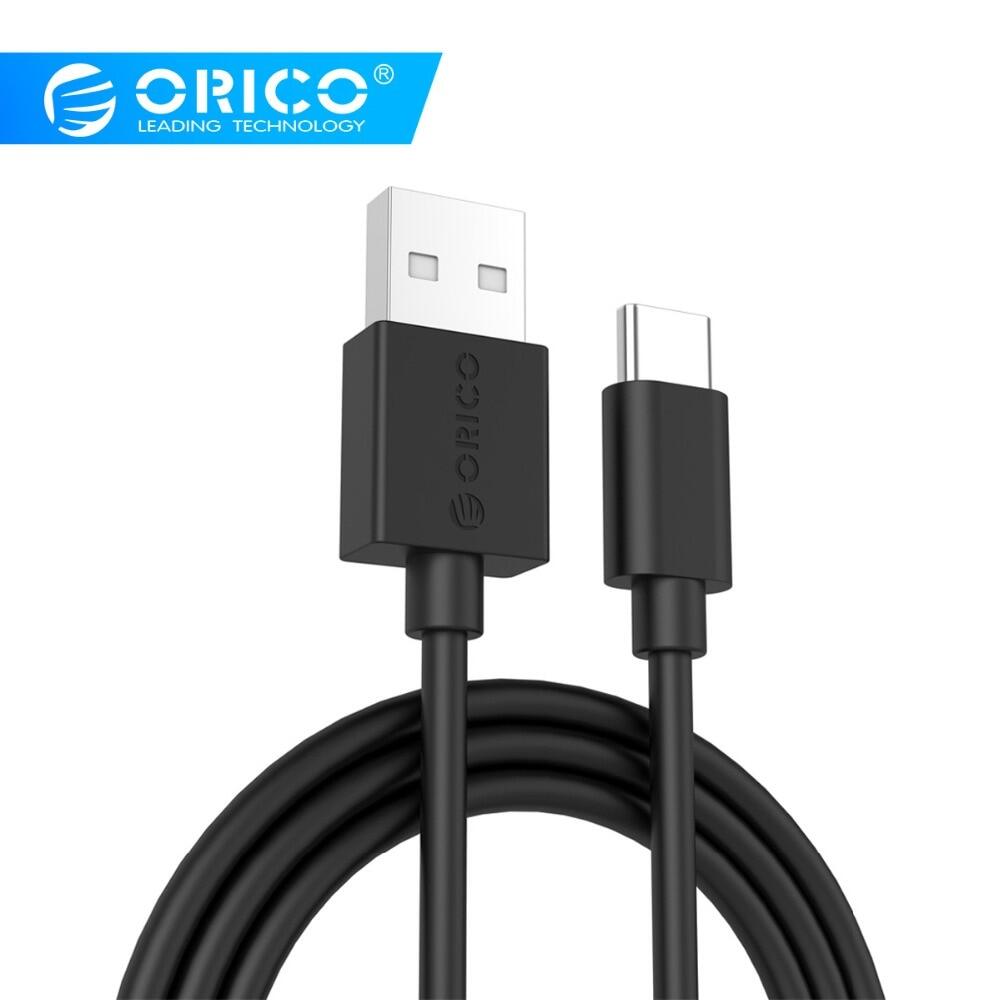 ORICO USB Loại C dây cáp cho XIAOMI mi9 Redmi Note 7 USB C Cáp điện thoại di động sạc nhanh Loại-C Cáp