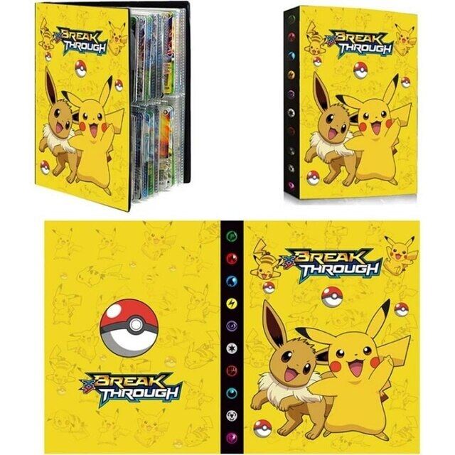 Túi Đựng Thẻ Pokemon Tcg Sách Album Và 锛 Thẻ Pokemon Panish Vmax Gx V Max Tag Team 锛 Folder Thư Mục Bộ Sưu Tập Cũ Hơn Đồ Chơi Trẻ Em