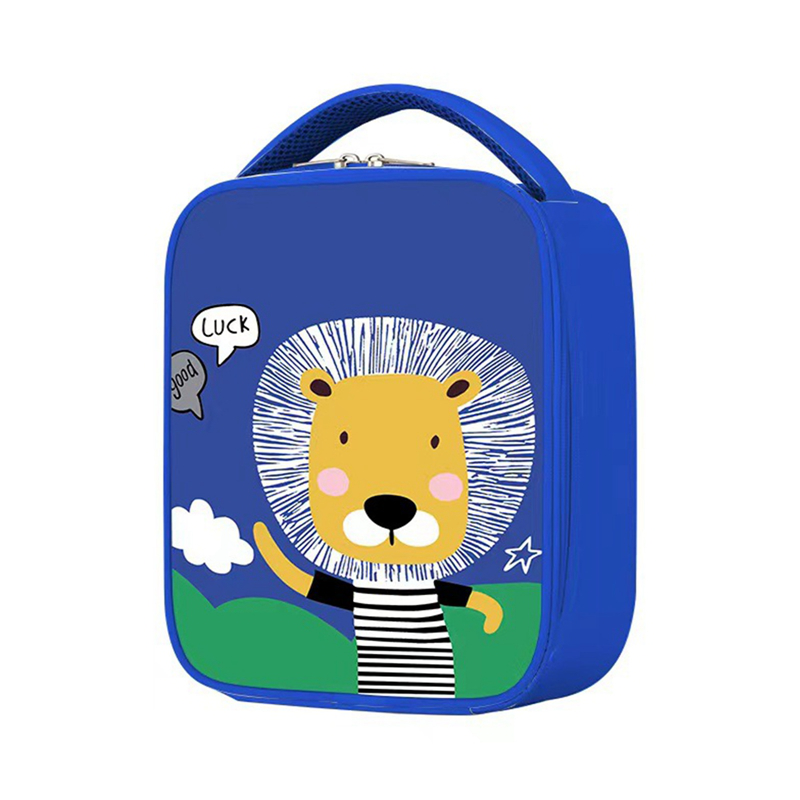 Reusable Insulated Cooler Lunch Bag Mini Portable Children Lunch Box For