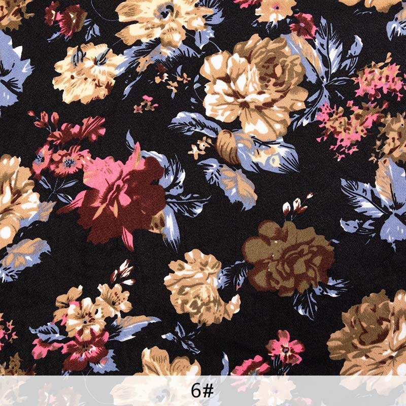 【Xintianji】Mới Đến Vải Mùa Hè May Daisy Vải Voan Cho Trang Phục Mùa Hè Một Mảnh 25X145Cm (0.25 Mét) Hai Mảnh 50X145Cm (0.5 Mét) Và Như Vậy