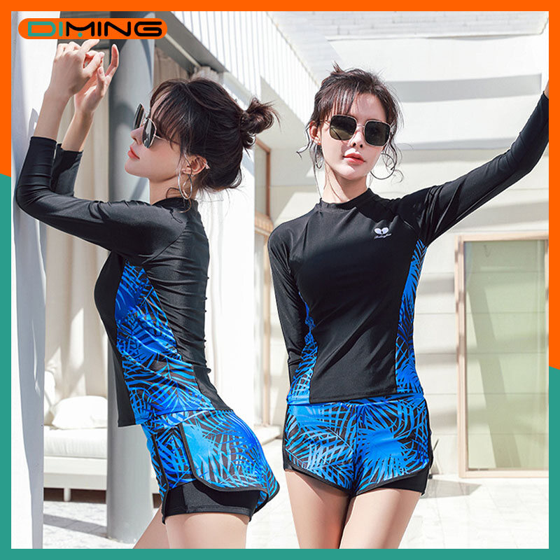 Đồ bơi nữ, áo bơi dài 2 mảnh trang phục bơi kín đáo cho nữ bộ đồ bơi nữ, đồ bơi nữ
