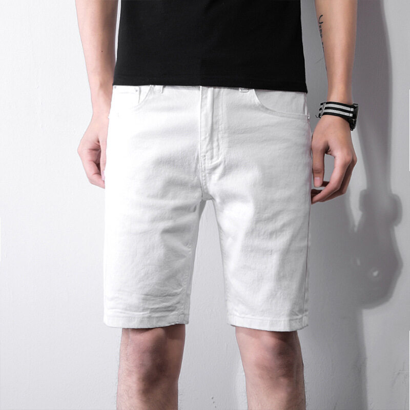 Men white deals short pants