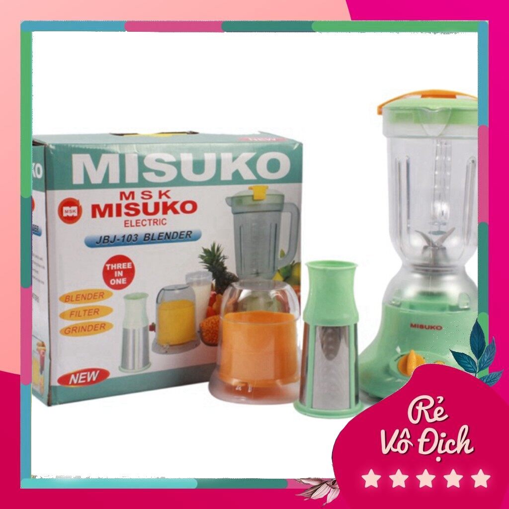 ❤️ Máy Xay sinh tố Misuko JBJ103 Bảo hành 12 tháng