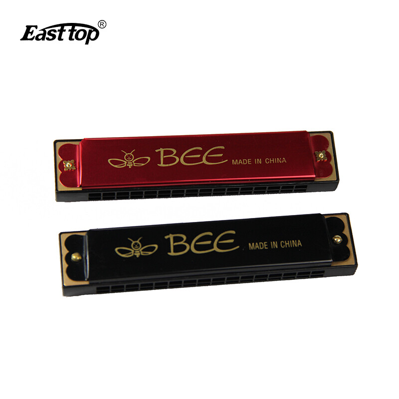 Easttop Harmonica 16 Lỗ BEE Harmonica Nhôm Sậy Tấm Sẵn Sàng Chuyên Nghiệp Miệng Organ Với Trường Hợp Món Quà Tốt Nhất Cho Người Chơi Chuyên Nghiệp Người Mới Bắt Đầu Học Sinh Trẻ Em Trẻ Em Món Quà Sinh Nhật