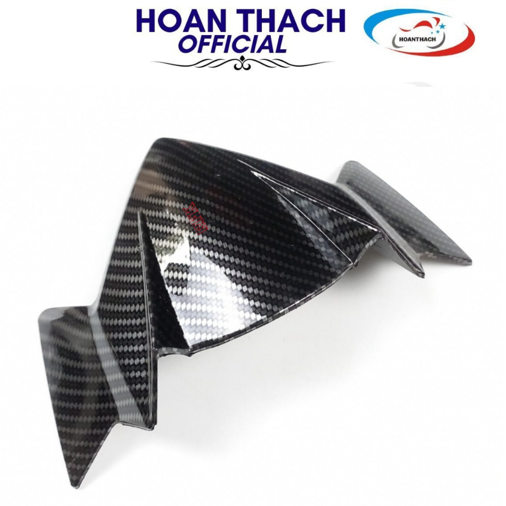 Mão Sừng Cho Xe Máy Winner, Ốp Đầu Đèn Xe Winner, Chắn Gió Xe Winner 150, Winner V1 (Màu Carbon) HOANTHACH SP001027
