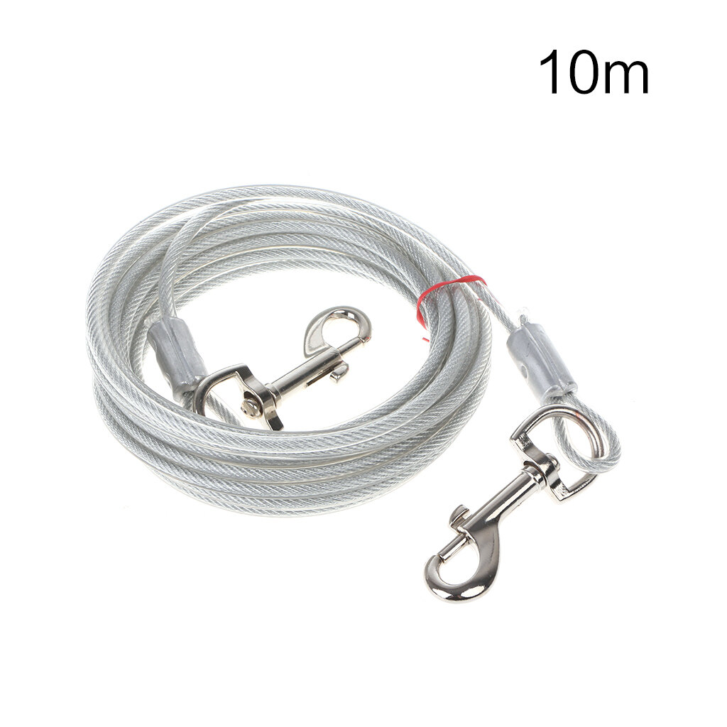 metal cable dog leash