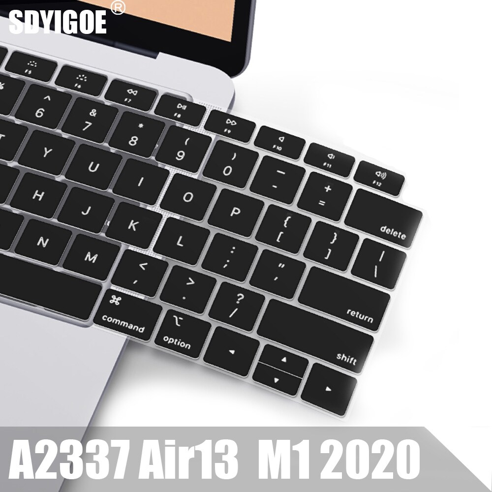 (Tongfa Technology)For Macbook Air13 M1 Chip Keyboard Cover Silicone Protective Film A2337 13.3Air Keyboard Cases Release 2020 laptop accessories