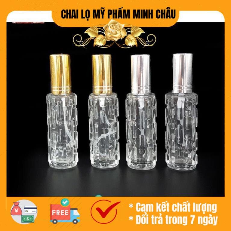 Chai lọ chiết nước hoa khổ qua 10ml / vỏ chiết nước hoa / lọ đựng dầu thơm