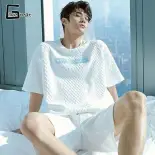 LIVE GREAT  Bộ Áo Phông cho quần short quần đùi thể thao đơn giản tay nam hai mảnh   áo thun nam áo thun nam áo thun nam mát mịn áo phông nam áo thun boy phố áo thun cho nam đồ bộ nam