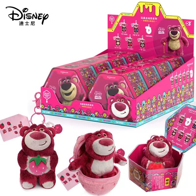 1pc đồ chơi nhồi bông hộp mù gấu dâu lotso hộp bí ẩn búp bê nhồi bông nguyên bản quà tặng đồ chơi thú nhồi bông