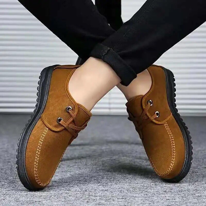 OMSรองเท้าลำลองผู้ชาย,รองเท้าบอร์ดระบายอากาศรองเท้าใส่ได้ทุกโอกาสรองเท้าผ้าแฟชั่น