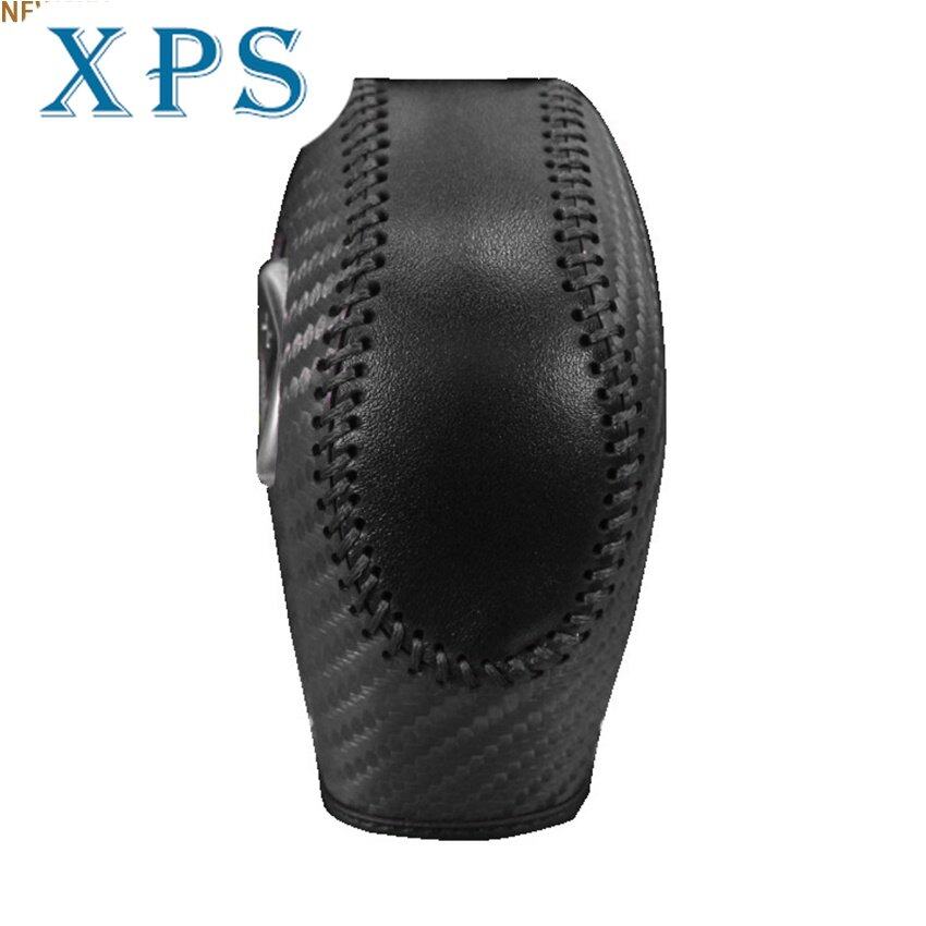 xps Car PU Carbon Look Gear Shift Knob Cover for Ford EcoSport Escape