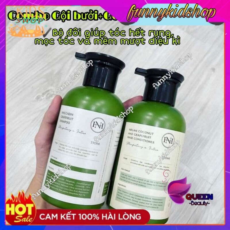 Dầu gội bưởi Nga Hoàng +gel ủ bưởi Nga Hoàng