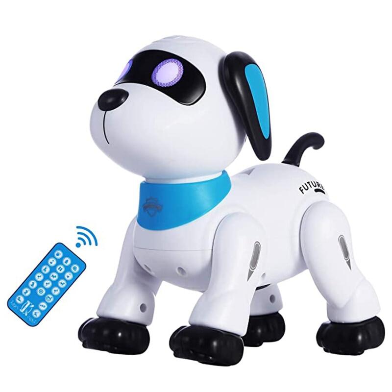 Chó Robot emo robot RC Robot chó con chó con điều khiển bằng giọng nói điện tử vật nuôi Robot nhảy múa lập trình vật nuôi Robot thông minh ROBO