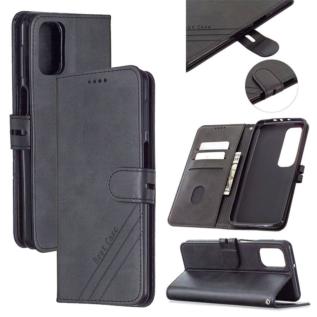 FAYANGRIES Dành Cho Samsung Galaxy M51 Ốp Lưng (6.7 ) Ốp Điện Thoại Màu Trơn Cổ Điển Bao Da PU Lật