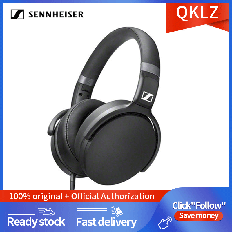 Sennheiser hd4.30 closed-back over-the-tai tai nghe tai nghe có dây, tai nghe âm trầm mạnh mẽ tai nghe thể thao tai nghe chơi game earpods có mic và tai nghe điều khiển âm lượng khử tiếng ồn micro