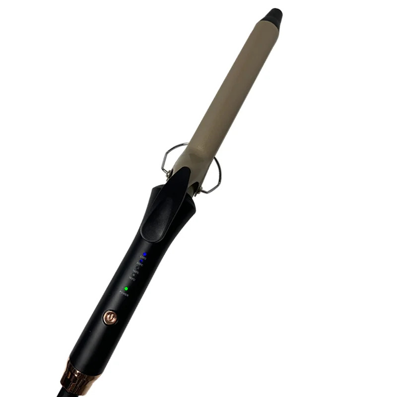 For barber shop curlers conical curling iron single tube ceramic glaze pear flower cone electric hair curly hair : 110-240 - v
