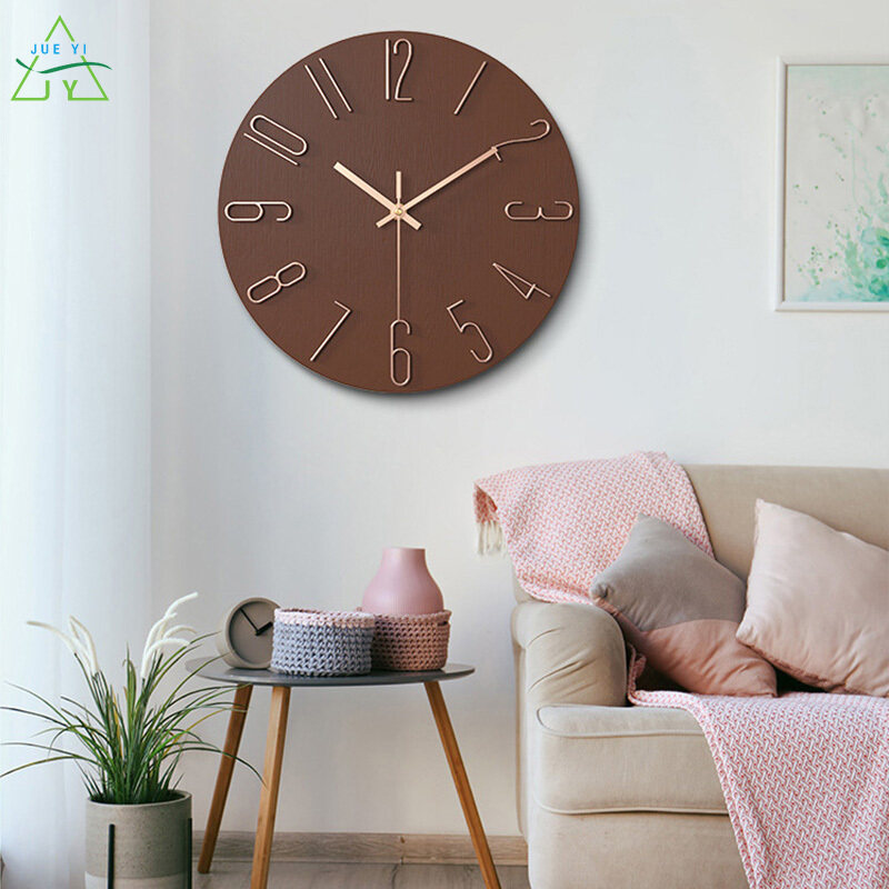 KS watch, living room clock, simple wall hanging, home creative clock