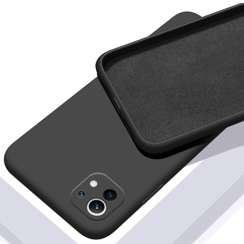 Ốp xiaomi mi 11 ốp mềm màu kẹo tpu silicon lỏng xiaomi 11 ốp lưng điện thoại chống sốc